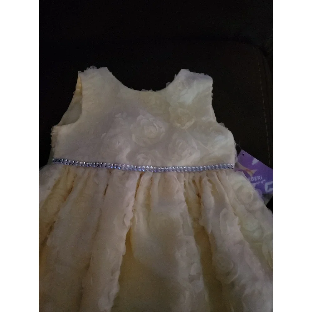 Blueberri boulevard yellow floral spring Easter dress‎ size 24 months nwt